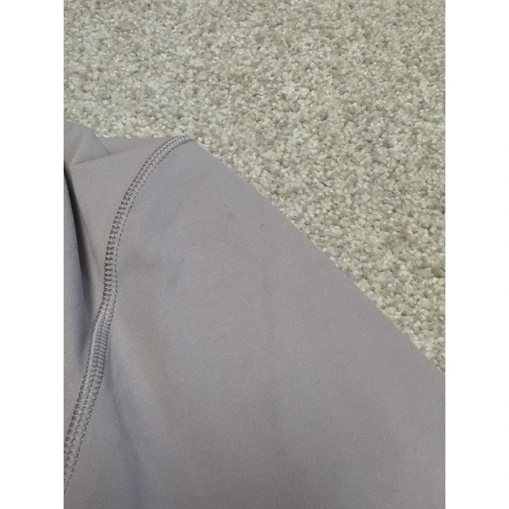 Lululemon Define Cropped Jacket Nulu Mauve Grey Sz 6 NWT Soft Thumbholes Gym - Picture 9 of 12